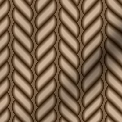 03827834 : rope stripe : brown
