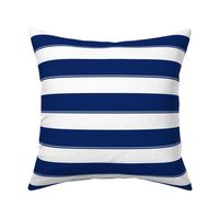 Atlantic Stripe in ink blue