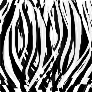 Painterly Zebra 1