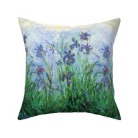 Monet: Irises, width repeat