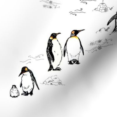 penguins have families too