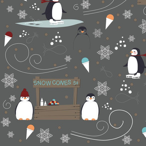 Winter Penguins