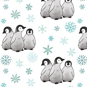 Penguins and Snowflakes