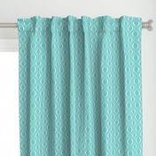 Parasol - Modern Geometric Aqua Turquoise