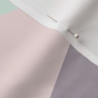 triangle quilt cloth - pastel/purple/stripe