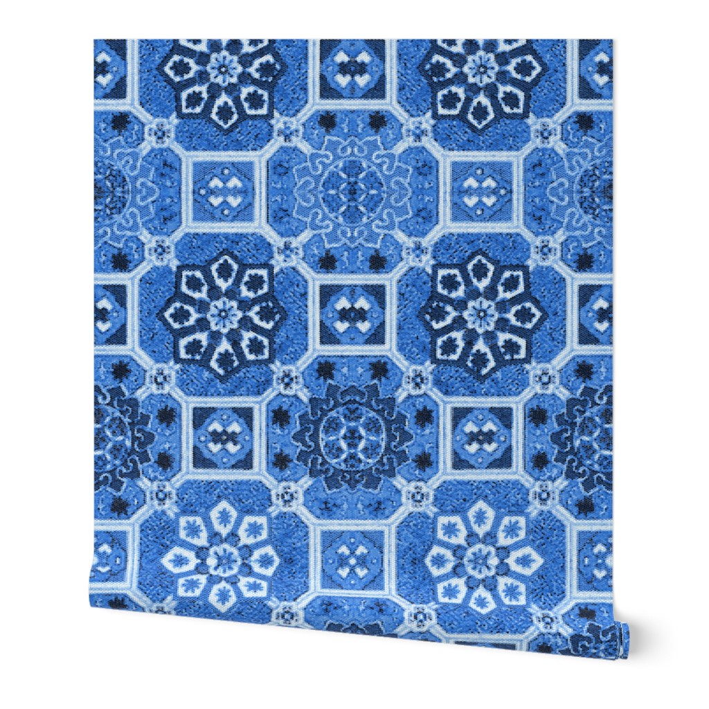 Japanese Tiles ~ Blue and White 