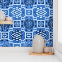 Japanese Tiles ~ Blue and White 