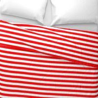 Red & White Stripes Large