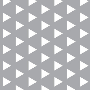 Triangles on Grey - Rotated