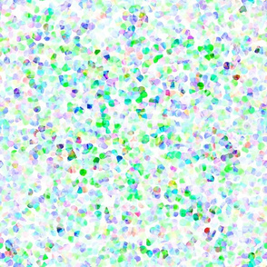 Confetti Multi Green Blue Sparkles