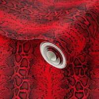 Snake skin red