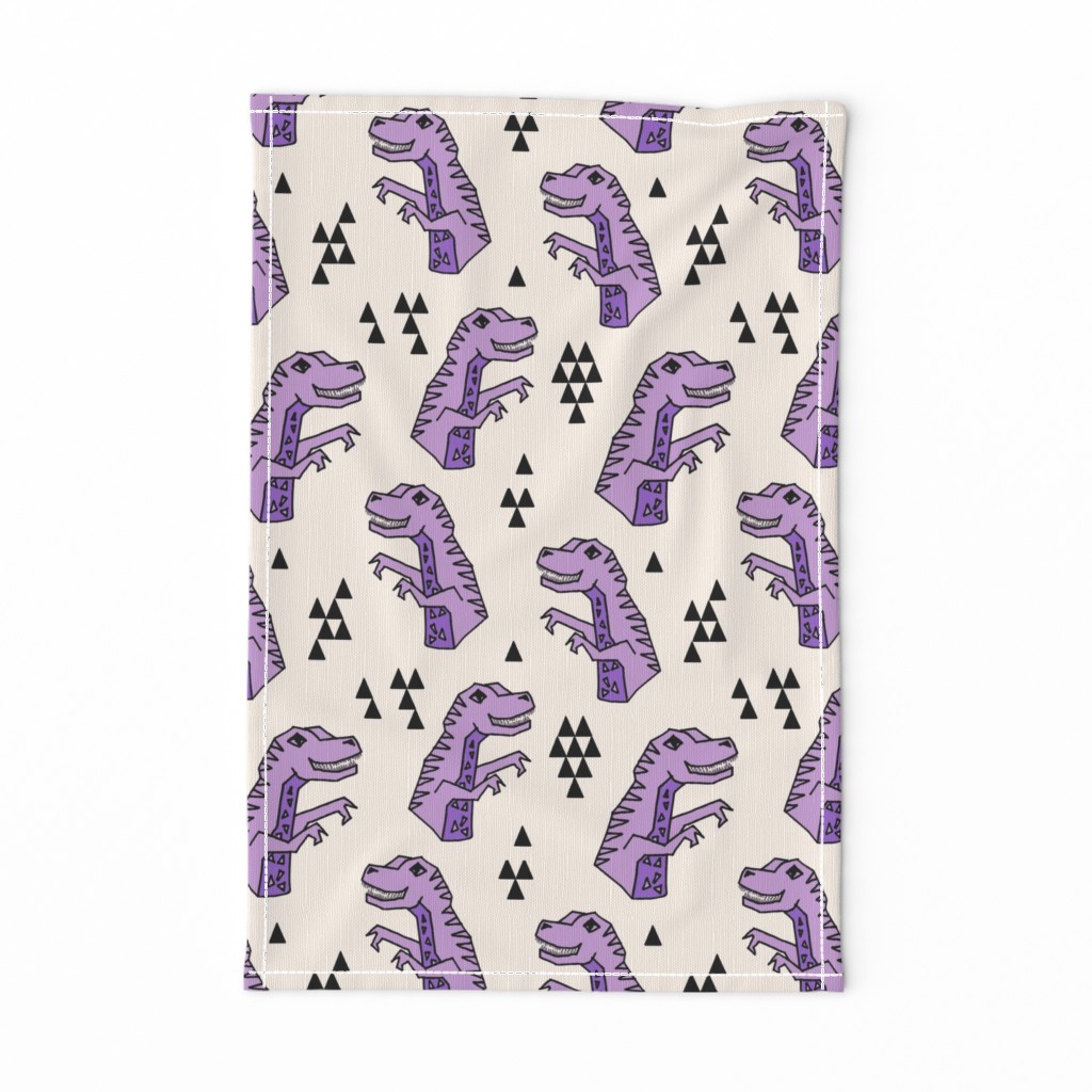 dinosaurs // purple dinos girls sweet jurassic prehistoric dinosaurs