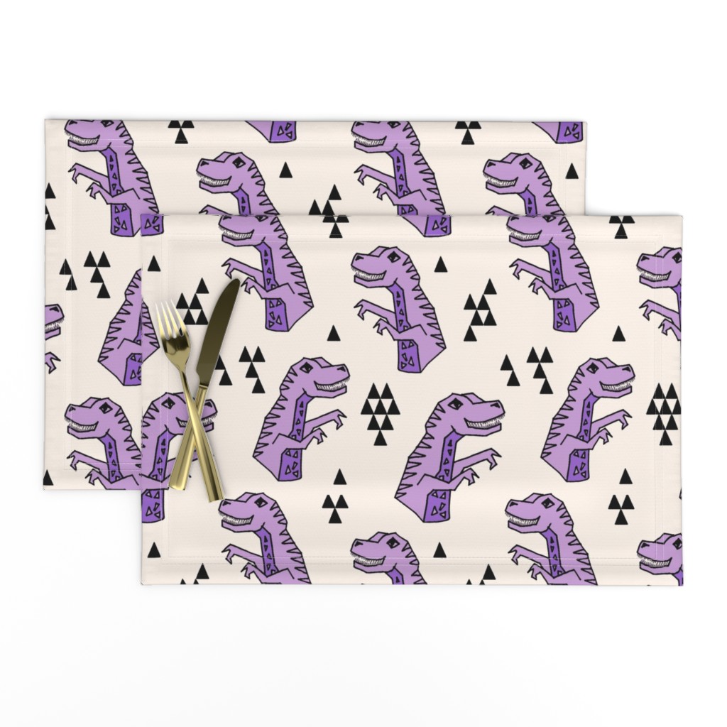 dinosaurs // purple dinos girls sweet jurassic prehistoric dinosaurs