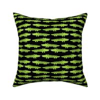 alligator // lime green alligator fabric alligator fabric pattern print tropical andrea lauren print andrea lauren fabric