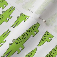 alligator // lime green gator fabric reptile alligator fabric nursery kids boys reptiles