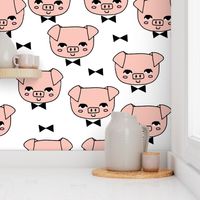 Mr. Pig - Pale Pink/White by Andrea Lauren