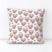 Mr. Pig - Pale Pink/White by Andrea Lauren