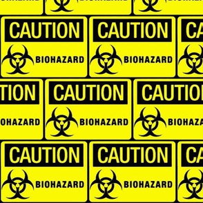 Biohazard signs
