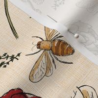 2019 Tea towel calendar - the art of bee keeping