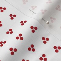 Dapper Dot - Red and White