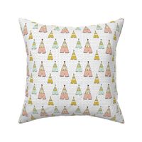 spring teepee SMALL PRINT - elvelyckan