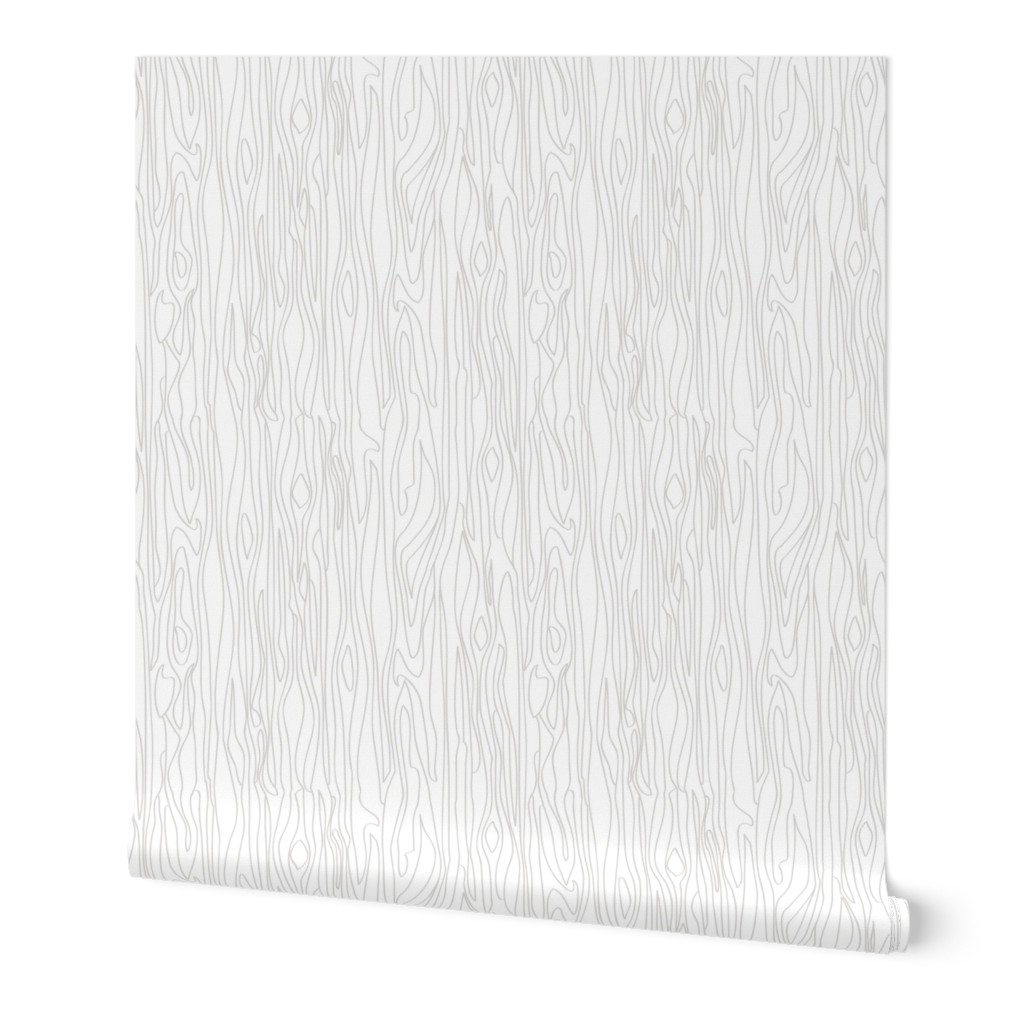 Woodgrain - White with Grey grain - Small