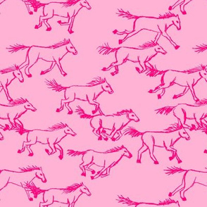 wild wild horses - pink