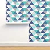 Geo Quilt Blues