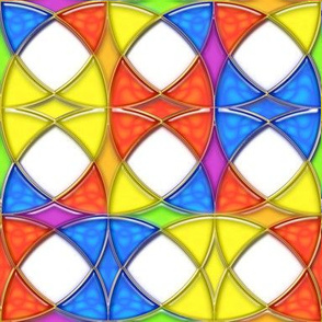 Stained Glass Circles 2