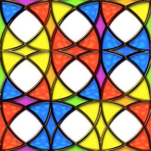 Stained Glass Circles 3