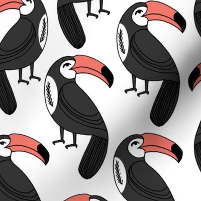 toucan // toucans tropical bird summer tropicals toucan fabric