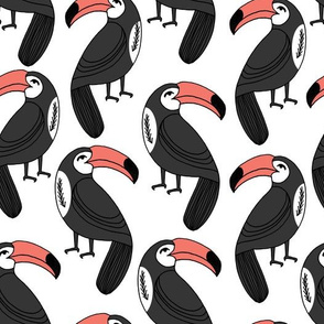 toucan // toucans tropical bird summer tropicals toucan fabric