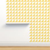 Yellow and White Half-Square Triangles