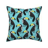 toucan // toucans aqua teal turquoise bird tropical summer cute toucans