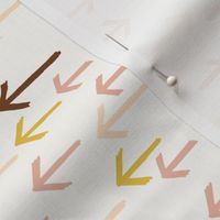 Blush Gold Arrows