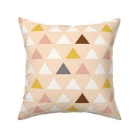 Custom Blush Pink Triangles