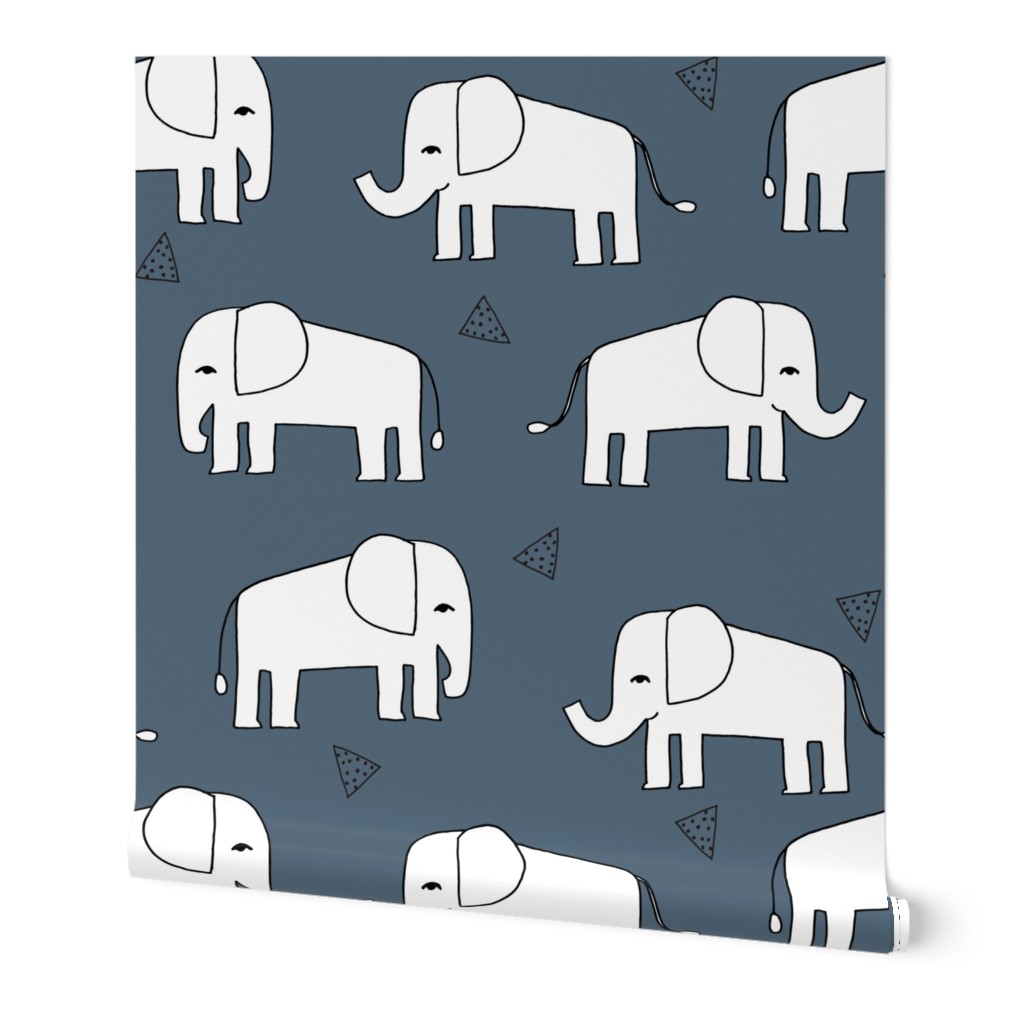 Elephant - Payne's Grey by Andrea Lauren