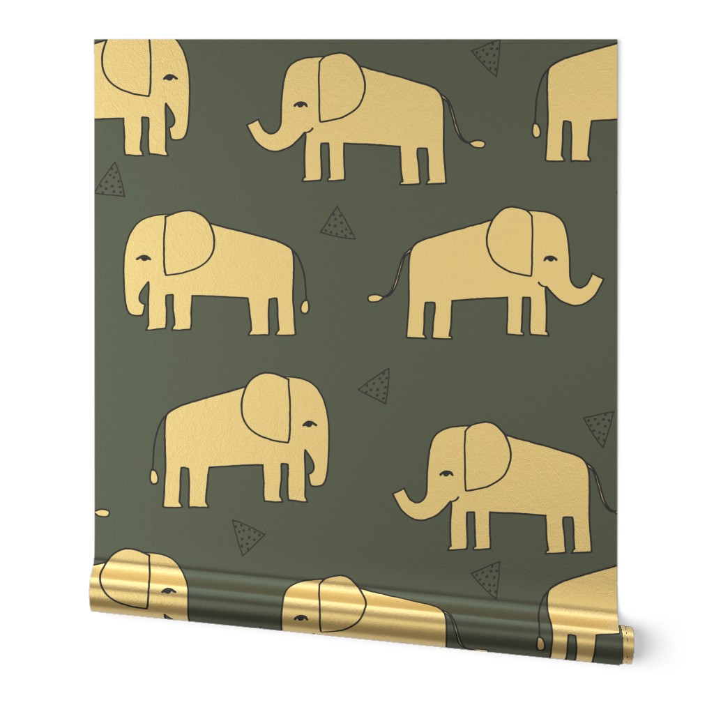 Elephant - Payne's Grey by Andrea Lauren