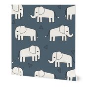 Elephant - Payne's Grey by Andrea Lauren