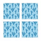 cactus // simple block print cactus stamps cacti plants