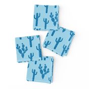 cactus // simple block print cactus stamps cacti plants