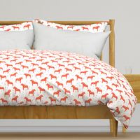 dala horse // red dala fabric swedish scandi design andrea lauren fabric