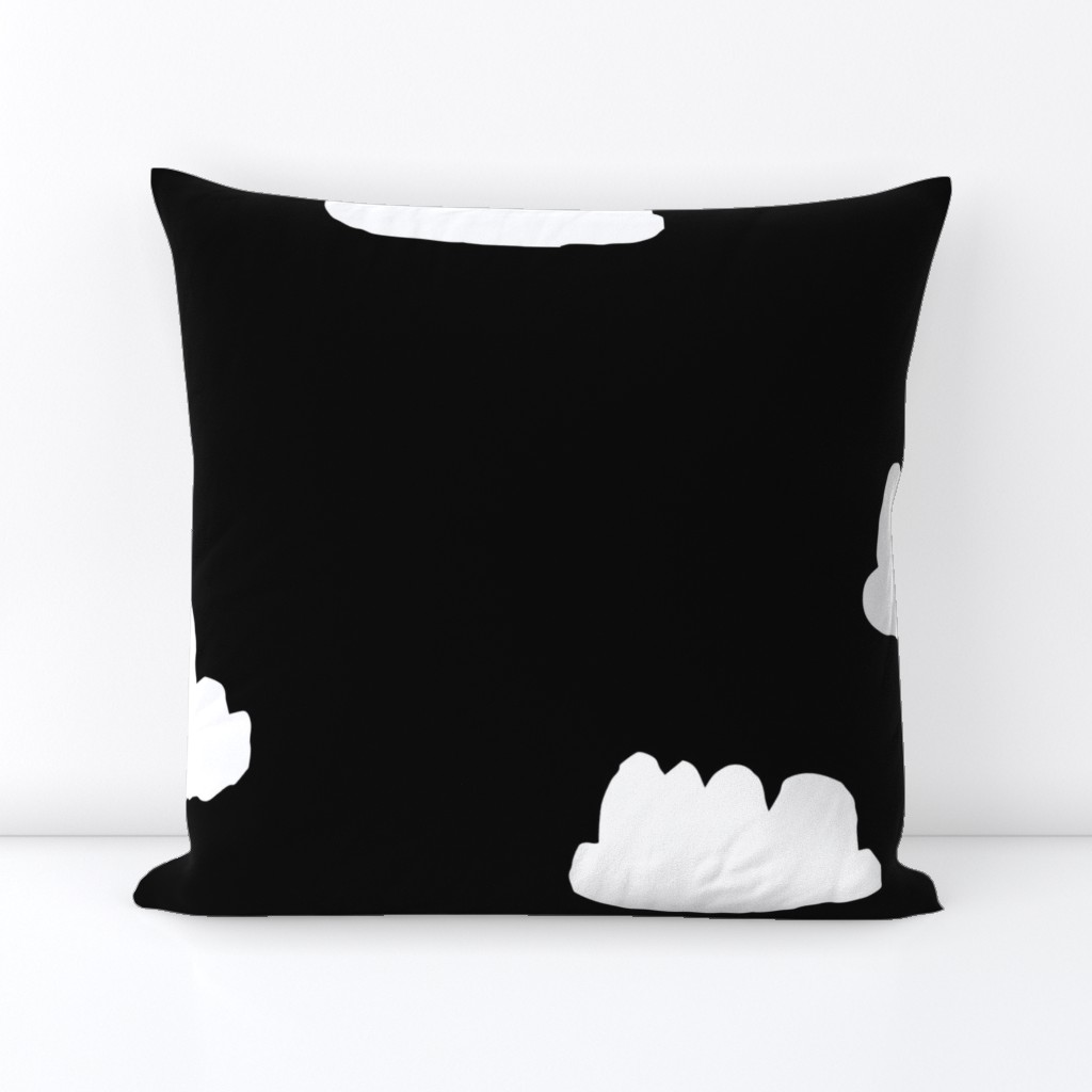 Black and White Clouds // JUMBO print