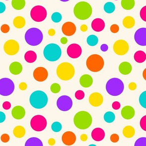 Happy Dots Ivory