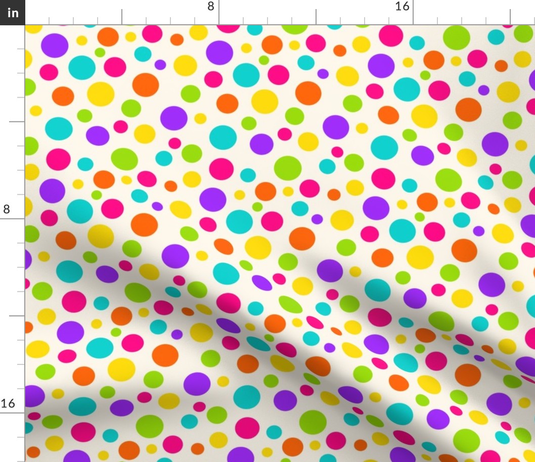 Happy Dots Ivory