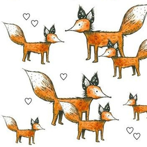 Foxes + Hearts