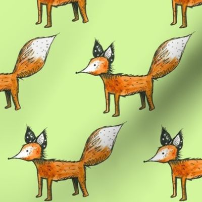 Fox on Green