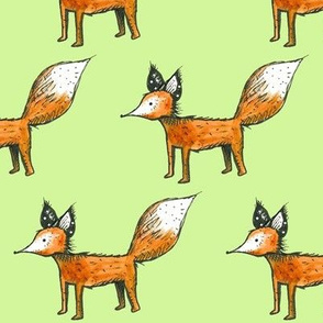 Fox on Green
