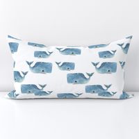 Whale Pod in Blue