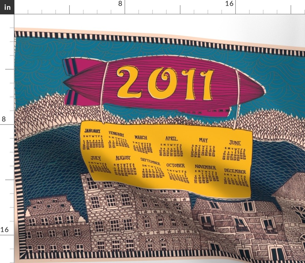 2011 Tea Towel Calendar